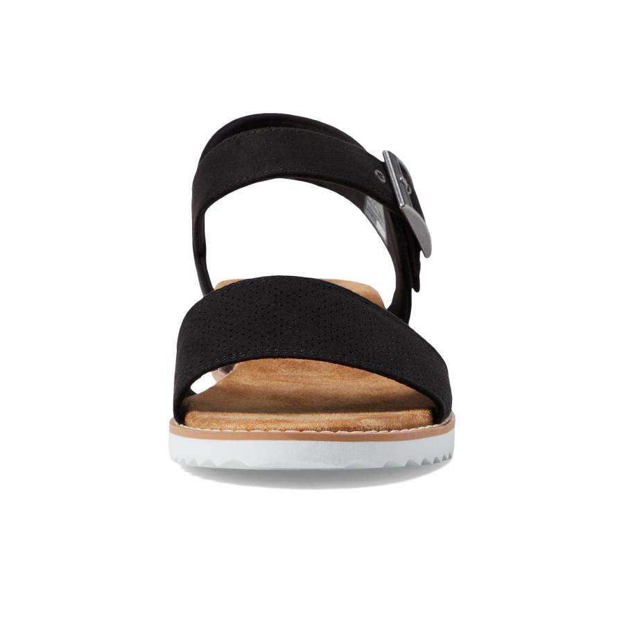 【並行輸入品】[スケッチャーズ] サンダル レディース 114147, ブラック, 24 SKECHERS Women's 114147 ...
