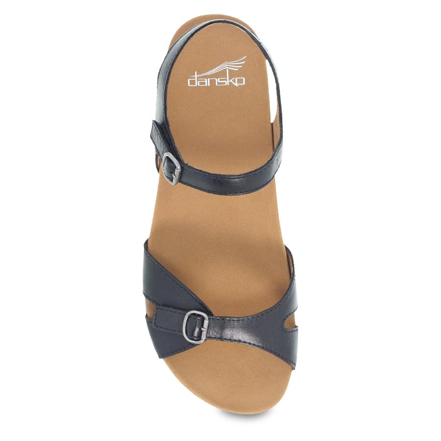 【並行輸入品】Dansko Judith 調節可能なサンダル レディース   レザーライニングとアッパーで一日中快適   二重密度のEVAフットの画像