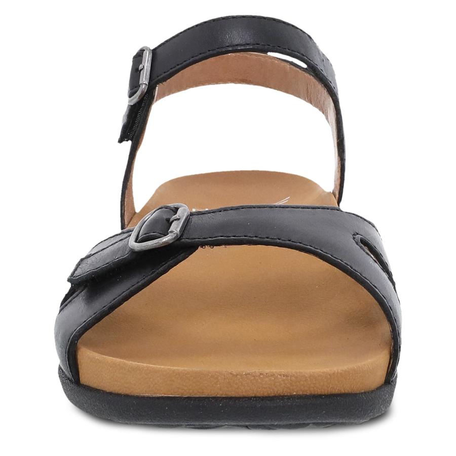【並行輸入品】Dansko Judith 調節可能なサンダル レディース   レザーライニングとアッパーで一日中快適   二重密度のEVAフットの画像