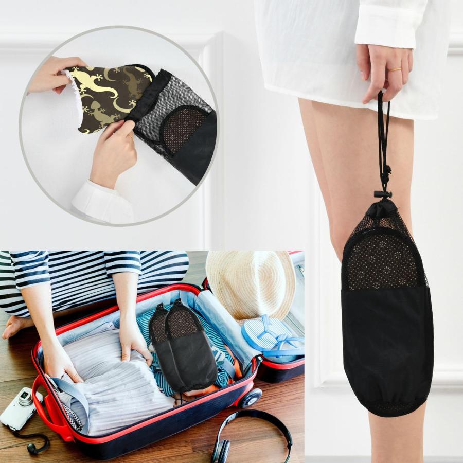 【並行輸入品】Glaphy Lizards Pattern Slippers Memory Foam Non Slip Indoor Hous_9