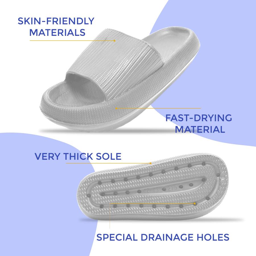 【並行輸入品】TheCloudies Cloud Slides For Women And Men   Comfy Non Slip Indo_9