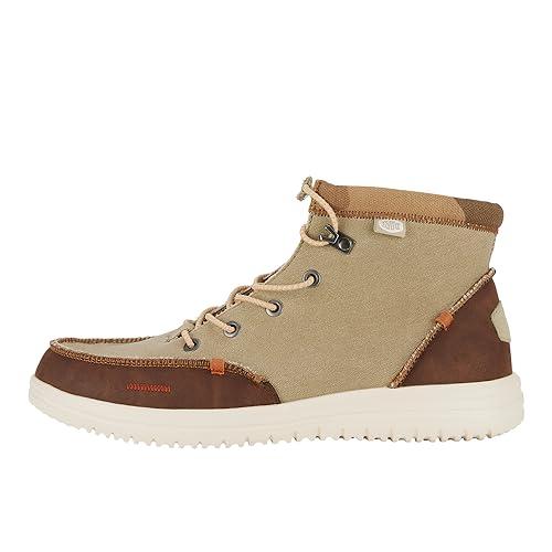 【並行輸入品】Hey Dude Bradley Waxed Canvas Olive Size 8 | Men's Boots | Men'sの画像