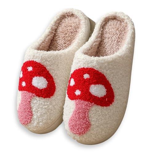 【並行輸入品】LilRoot Cute Plush Warm Fluffy Slippers for Winter Soft Comfortaの画像