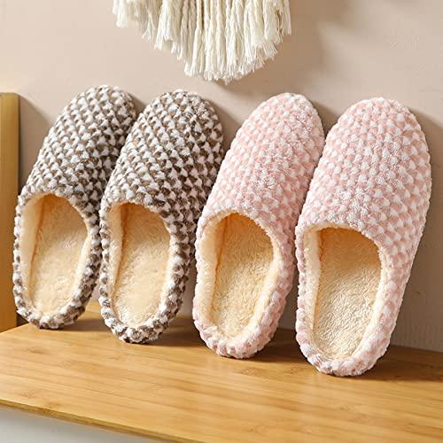 【並行輸入品】Women Socks Grip Slippers Fluffy House Non Skid Microfiber Socks_4