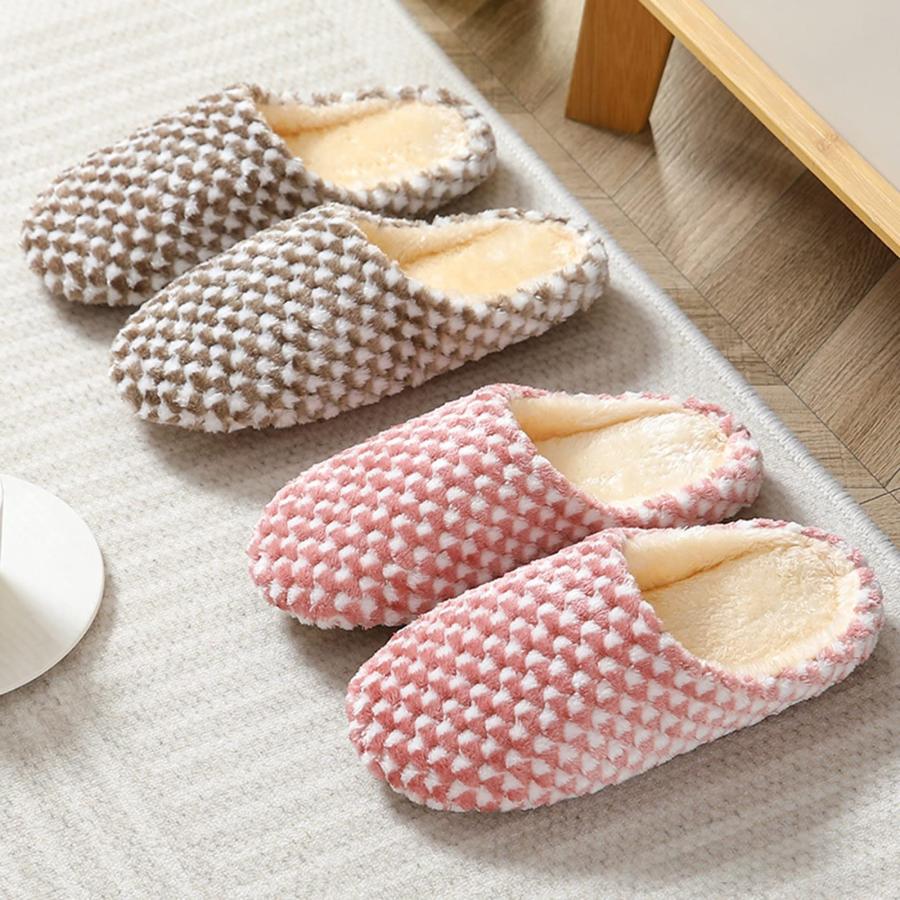 【並行輸入品】Women Socks Grip Slippers Fluffy House Non Skid Microfiber Socks_6