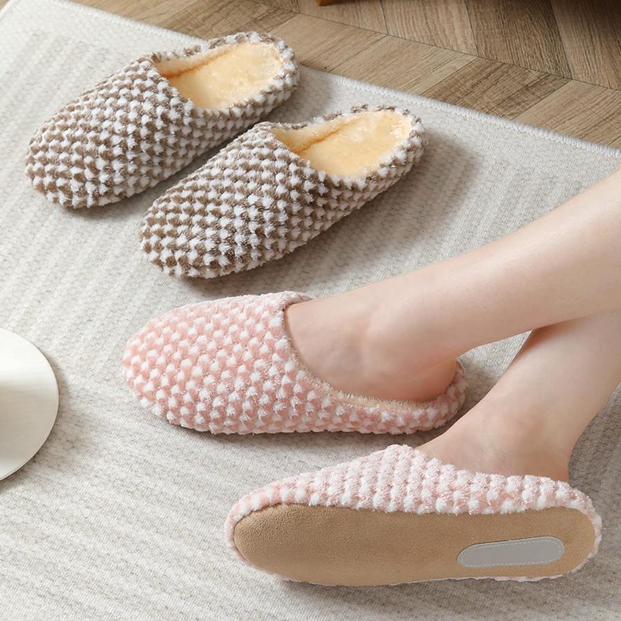 【並行輸入品】Women Socks Grip Slippers Fluffy House Non Skid Microfiber Socks_9
