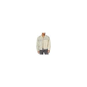 【並行輸入品】Hudson Jeans Men's Boxy Trucker Jacket, Tan Acidの画像