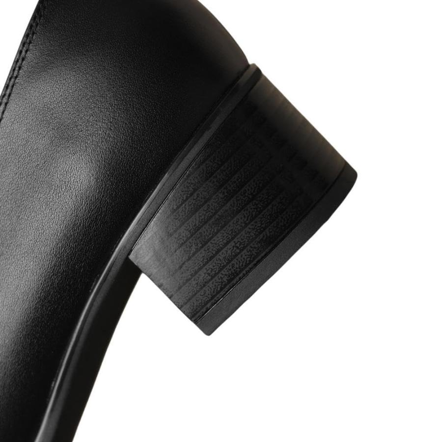 【並行輸入品】TinaCus Women's Genuine Leather Patchwork Handmade Square Toe Lo_6