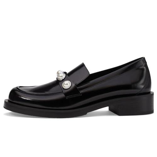 【並行輸入品】Stuart Weitzman Women's Portia Bold Loafer, Black, 8の画像