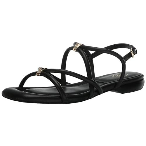 【並行輸入品】Ash レディース ルビー フラットサンダル, ブラック, 9 Ash Womens Women's Ruby Flat Sandの画像
