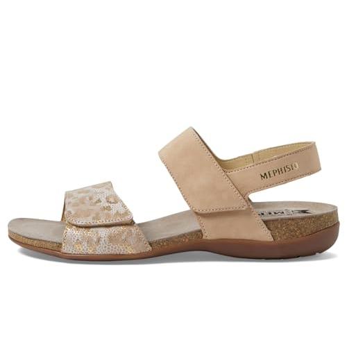 【並行輸入品】Mephisto レディース アガベサンダル, サンドベルカーフ。, 24 Mephisto Women's Agave Sandの画像