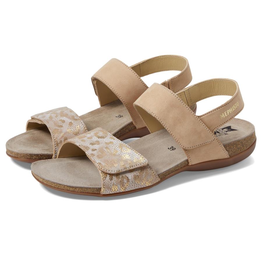【並行輸入品】Mephisto レディース アガベサンダル, サンドベルカーフ。, 24 Mephisto Women's Agave Sandの画像