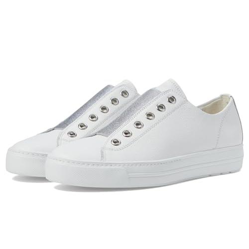 【並行輸入品】Paul Green Tatum Sneaker White Leather at 4.5 (US Women's 7) Mの画像