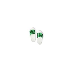 【並行輸入品】Jeireumteor Green Weed Leaf Pillow House Slippers Non Slip Showe_2