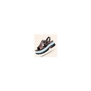 【並行輸入品】EGSUMAIL Men's Open Toe Adjustable Leather Sandals Outdoor Summe_8