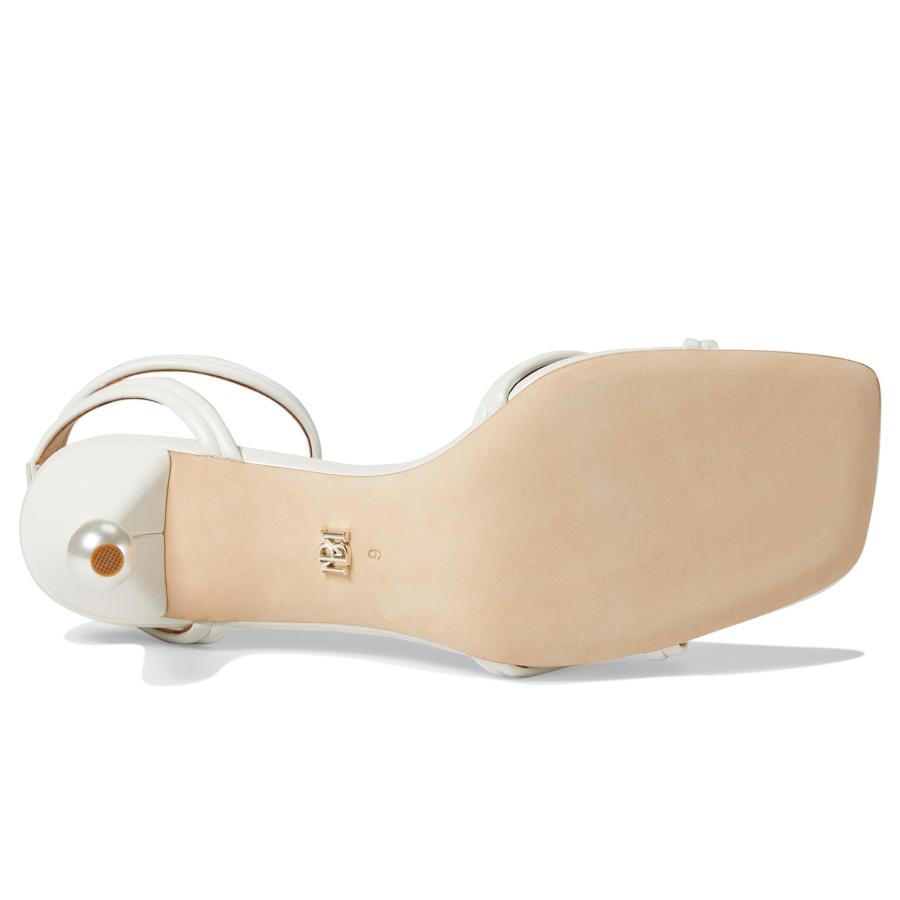 【並行輸入品】Badgley Mischka レディース Belen ヒールサンダル, ソフトホワイト, 24 Badgley Mischkaの画像