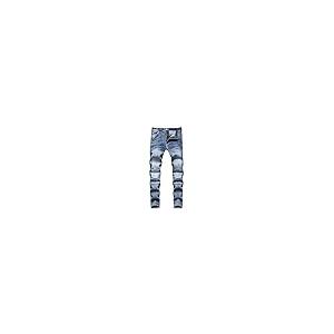 【並行輸入品】TAMYID Men's Jeans， Mens Clothing Jeans Devil Pattern Skinny Str_2
