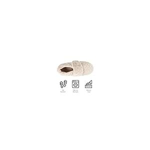 【並行輸入品】LazyStep Women's Nana Adjustable Slipper with Wide Widths(Beige,の画像