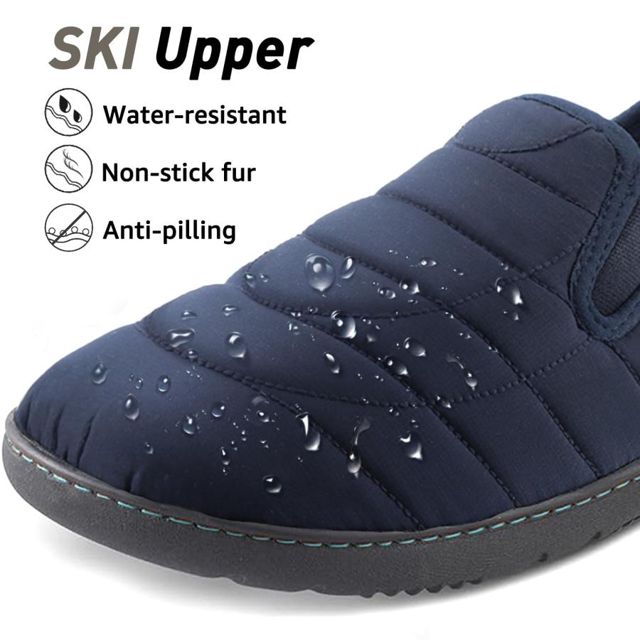 【並行輸入品】LazyStep Men's Water resistant Loafer Slippers with Comfort Memo_9