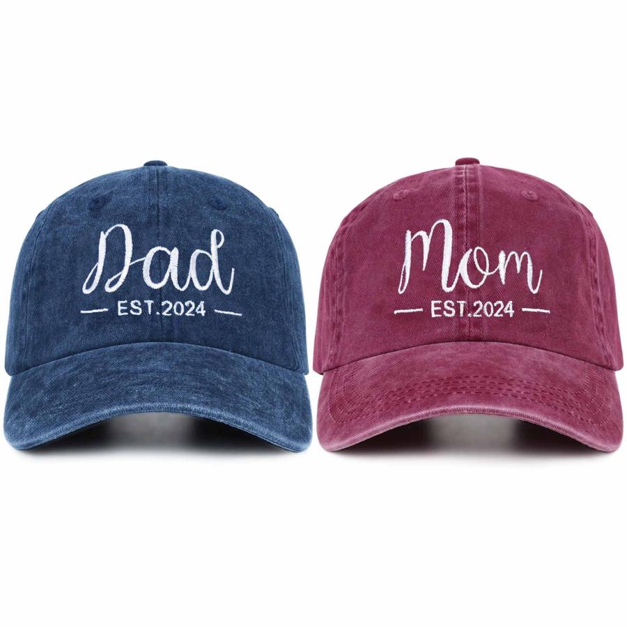 並行輸入品】Mom and Dad Hats Mother Day Mom Gifts, hat Hat