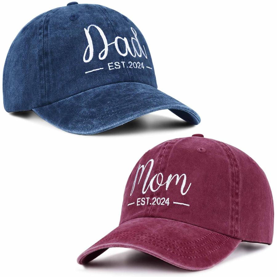 並行輸入品】Mom and Dad Hats Mother Day Mom Gifts, hat Hat