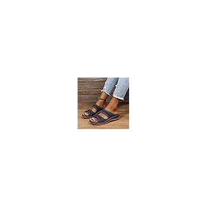 【並行輸入品】Rvidbe Summer Sandals for Women 2023 Strappy, Women Slippers Sizの画像