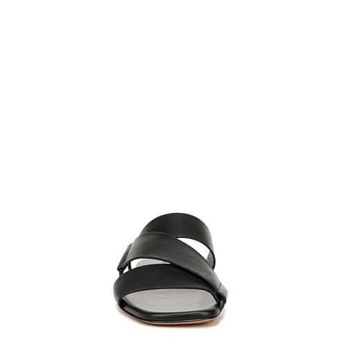 【並行輸入品】Vince レディース Dylan スライドサンダル, ブラック, 7 Vince Womens Dylan Cross Straの画像