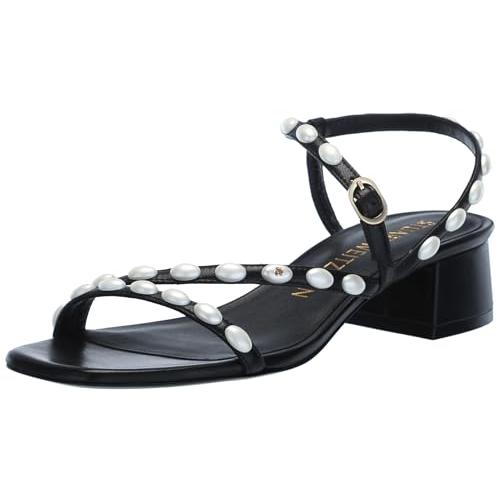 【並行輸入品】Stuart Weitzman レディース Pearlita 35 サンダルダル パンプス, ブラック, 11 Stuart Weの画像