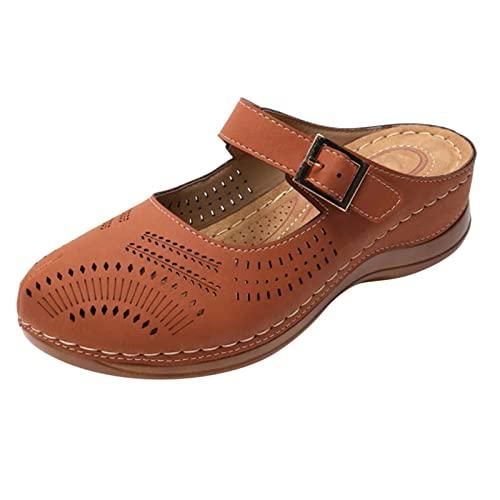 【並行輸入品】Arch Support Shoes Women Orthopedic Flip Flops Platform Women Saの画像