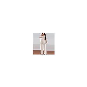 【並行輸入品】hlysgo Womens Clothes Clearance Women's 2 Piece Outfits Deep V N
