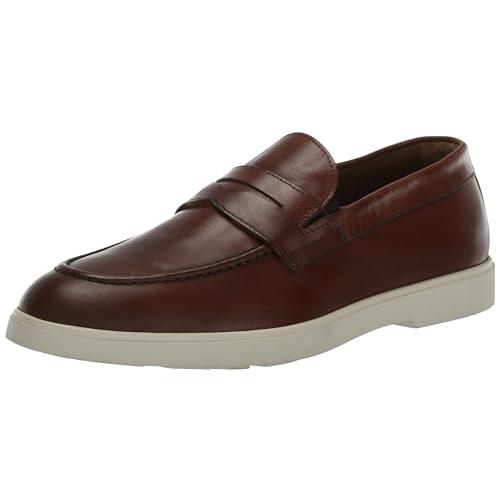 【並行輸入品】Bruno Magli メンズ Ettore ローファー, コニャック, 10 Bruno Magli Men's Ettoreの画像