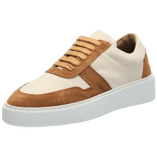 【並行輸入品】Bruno Magli Men's Darian Sneaker, Sand Canvas, 9の画像