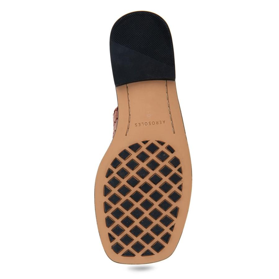 【並行輸入品】Aerosoles レディース St.Lukes スライドサンダル, ジンジャーブレッドPu。, 9.5 Aerosoles Wo_9