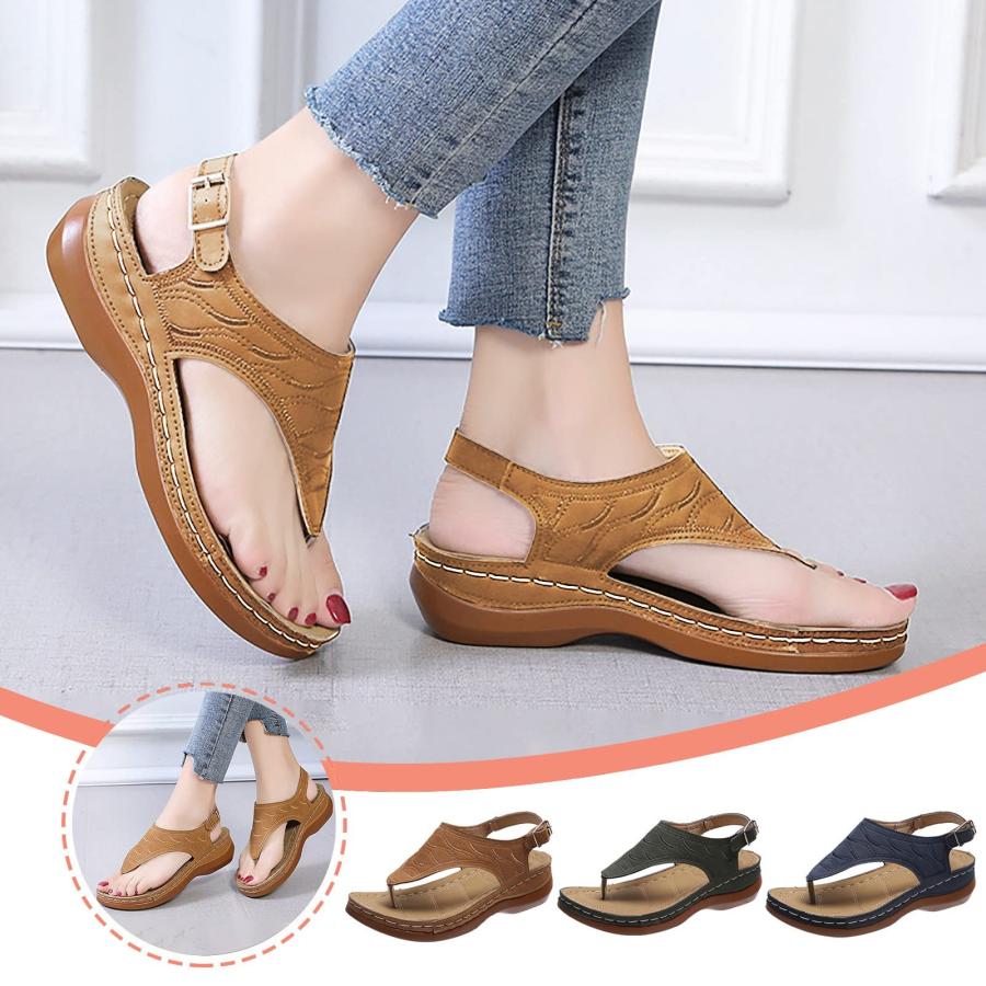 【並行輸入品】Rvidbe Women's Sandals with Back Strap, Sandals for Women Dressyの画像