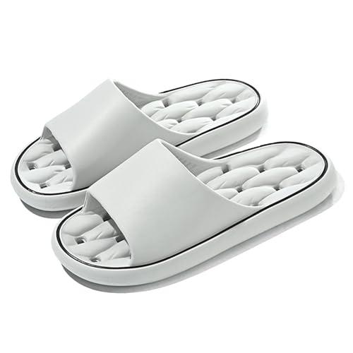 【並行輸入品】XUUHGUO Women Men Shower Slippers with Drain Holes Quick Dryingの画像