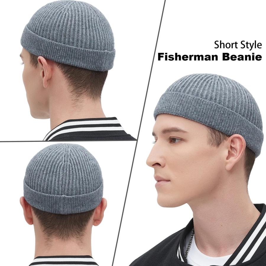 並行輸入品】choshion フィッシャーマンビーニー メンズ, グレー, One