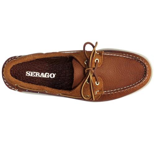 【並行輸入品】Sebago Portland Nepal Boat Shoes   Handsewn Tumbled Leather Moccの画像