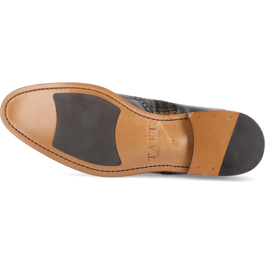 【並行輸入品】TAFT Mens Wallace Genuine Leather and Wool Lace up Brogue Wingtiの画像