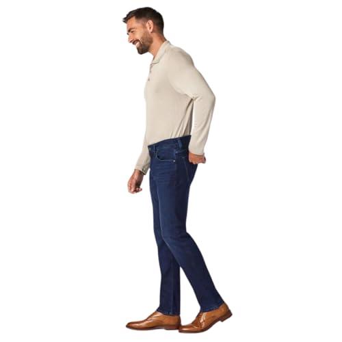 【並行輸入品】34 Heritage Men's Courage Mid Rise Straight Leg Denim Jeans, Darの画像