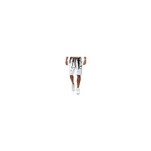 【並行輸入品】below The knee cargo shorts mens white pants casual mens relaxed_2