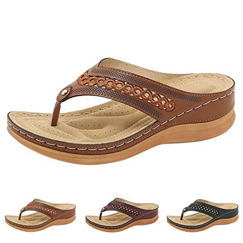 【並行輸入品】Arch Support Slippers Women Wide Orthopedic Womens Work Dress Shの画像