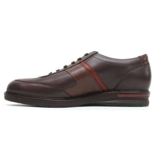 【並行輸入品】Mephisto Mens Fabian Full Grain Leather Dark Brown Shoes 11.5 USの画像