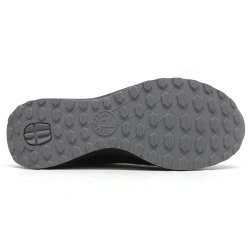 【並行輸入品】Mephisto Womens Kim Leather Black Mix Trainers 10 USの画像
