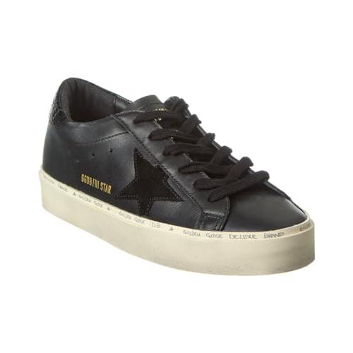 【並行輸入品】Golden Goose Hi Star Leather Sneaker, 36, Blackの画像