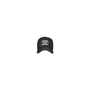 並行輸入品】Generic Autism Powered Fuck Machine Funny Quote Hat
