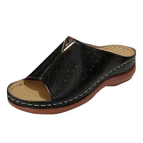 【並行輸入品】Slippers for Women Indoor and Outdoor Arch Support Women Summerの画像
