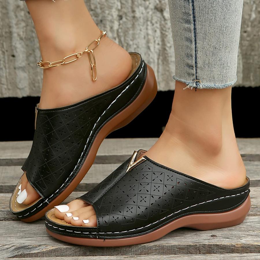 【並行輸入品】Slippers for Women Indoor and Outdoor Arch Support Women Summerの画像