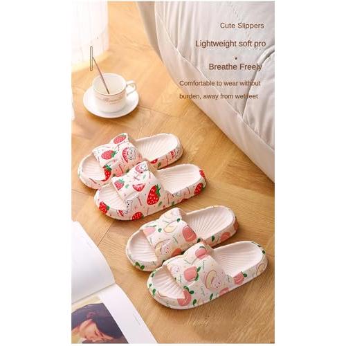 【並行輸入品】Fruit Cartoon Slippers Sandals Women Non Slip   Outdoor \u0026 Indoorの画像