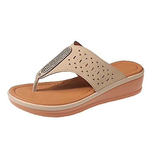 【並行輸入品】SBGMoSJ Orthopedic Slippers for Women Womens Black Dress Shoes Lの画像