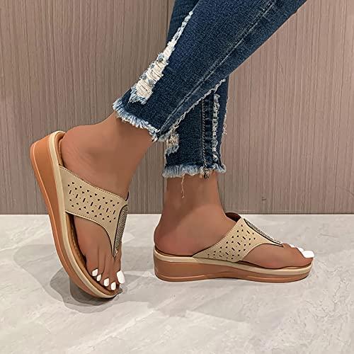 【並行輸入品】SBGMoSJ Orthopedic Slippers for Women Womens Black Dress Shoes Lの画像